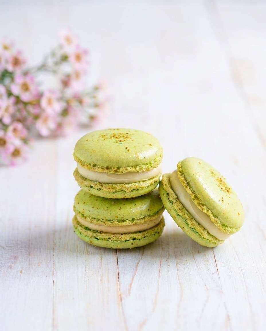 Macarons Lime — MAYARONS