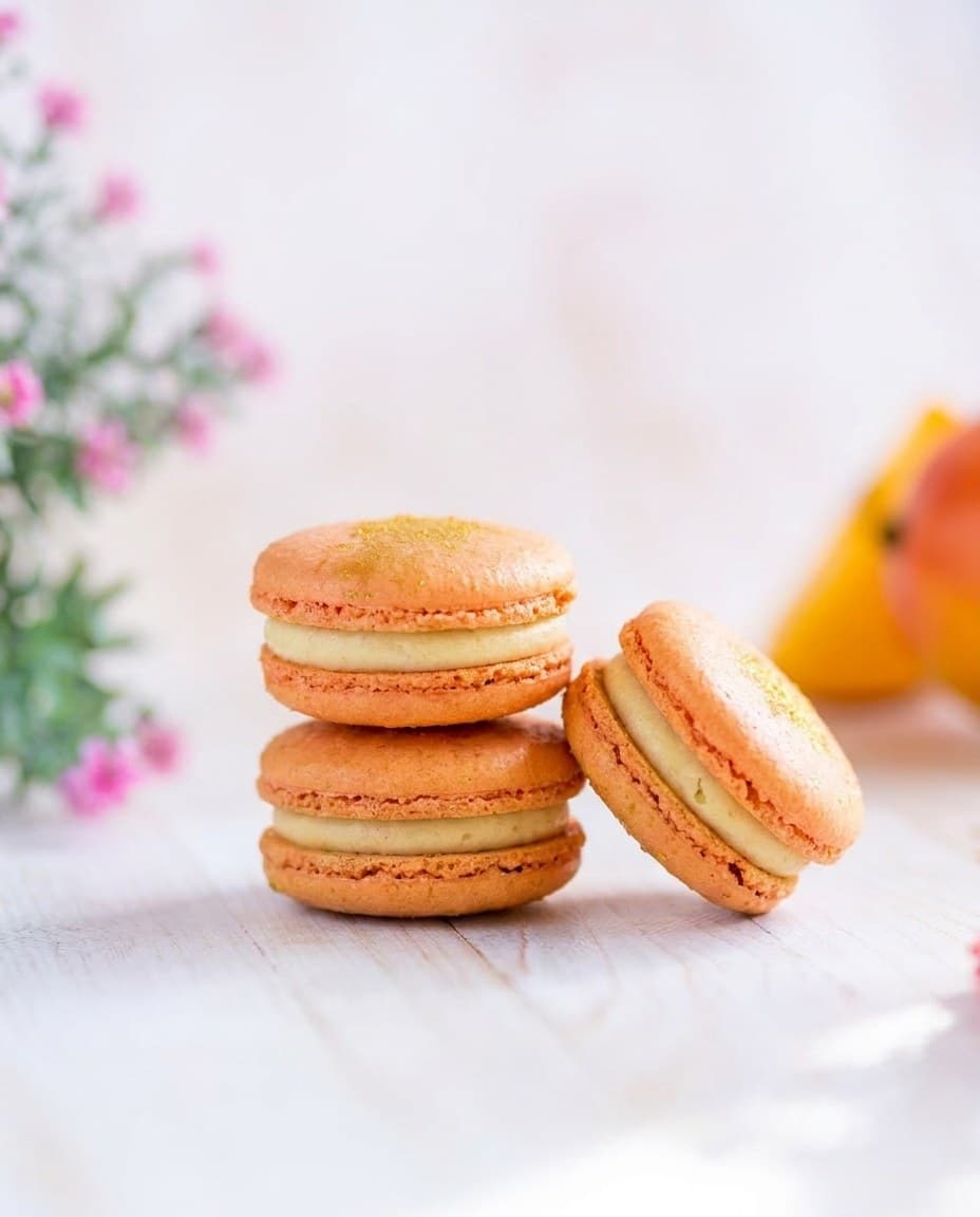 Macarons Mango — MAYARONS