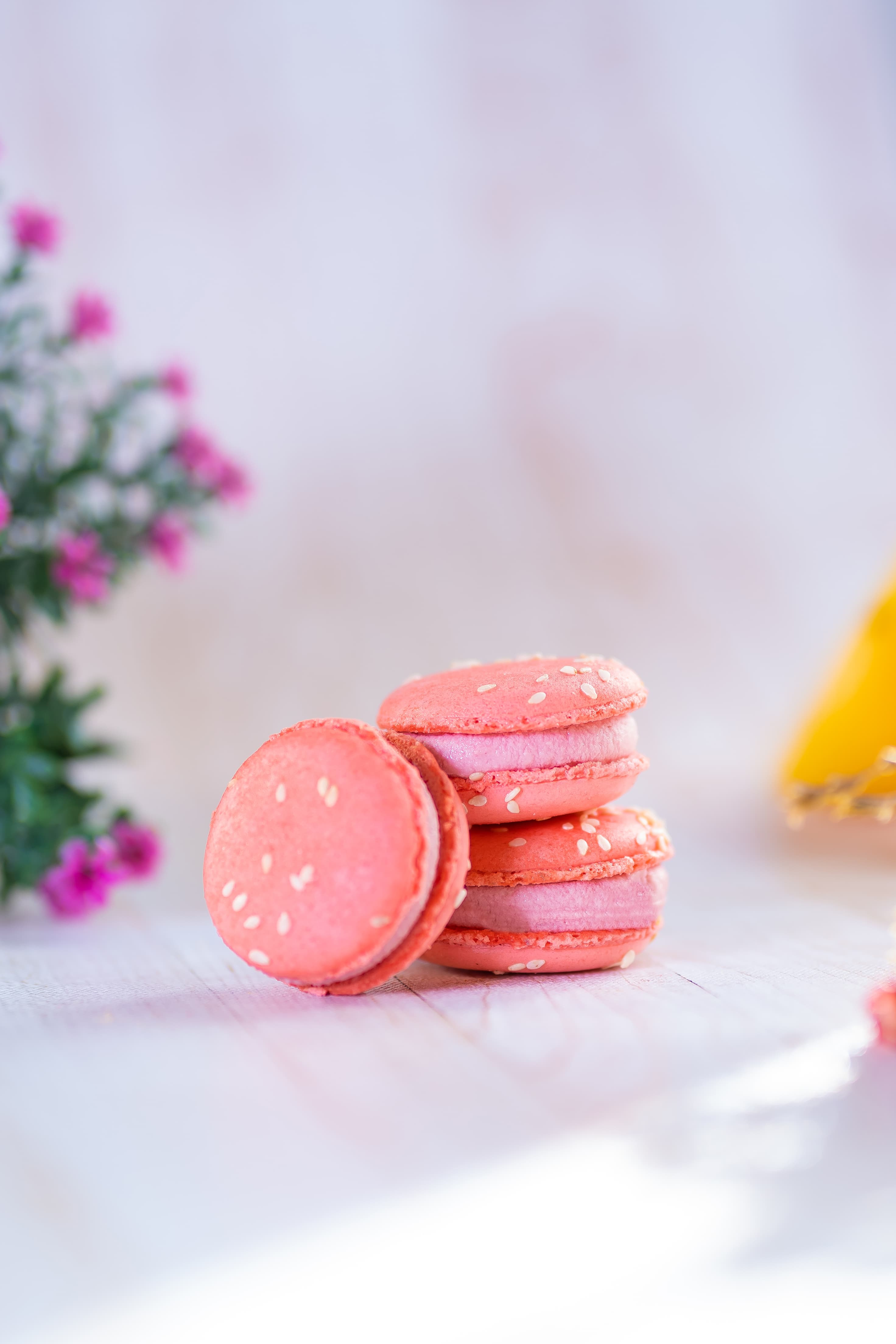 Macarons Căpșună — MAYARONS