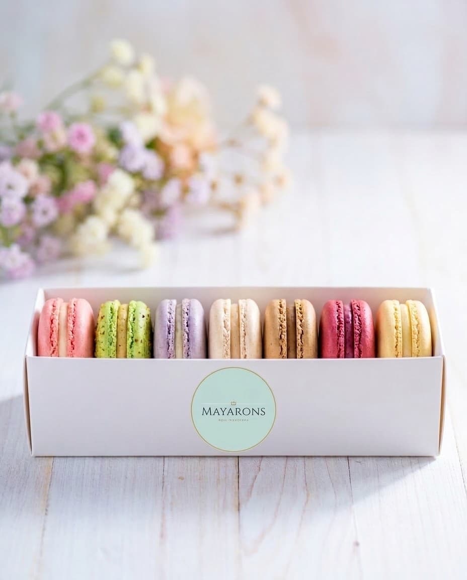 Macarons Cutie Cadou — 7 Macarons — MAYARONS