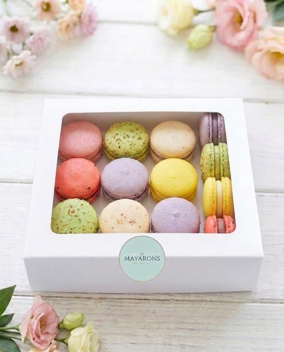 Macarons Cutie Cadou — 14 Macarons — MAYARONS