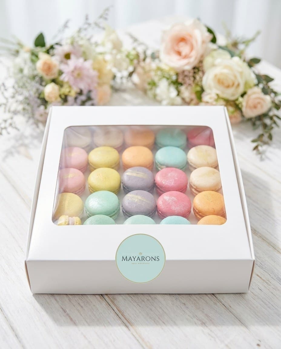 Macarons Cutie Cadou — 25 Macarons — MAYARONS