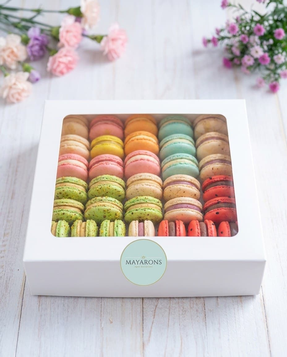 Macarons Cutie Cadou — 30 Macarons — MAYARONS
