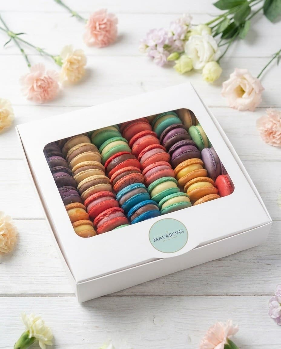 Macarons Cutie Cadou — 50 Macarons — MAYARONS